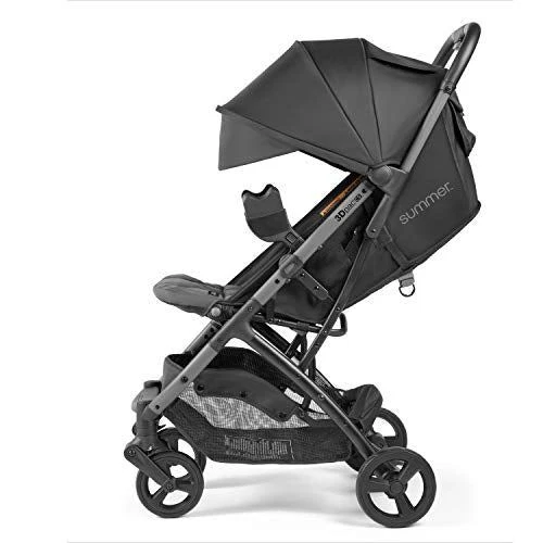 Summer 3Dpac CS Compact Fold Stroller, Black – Compact Car Seat Adaptable Baby S - Image 4 of 4