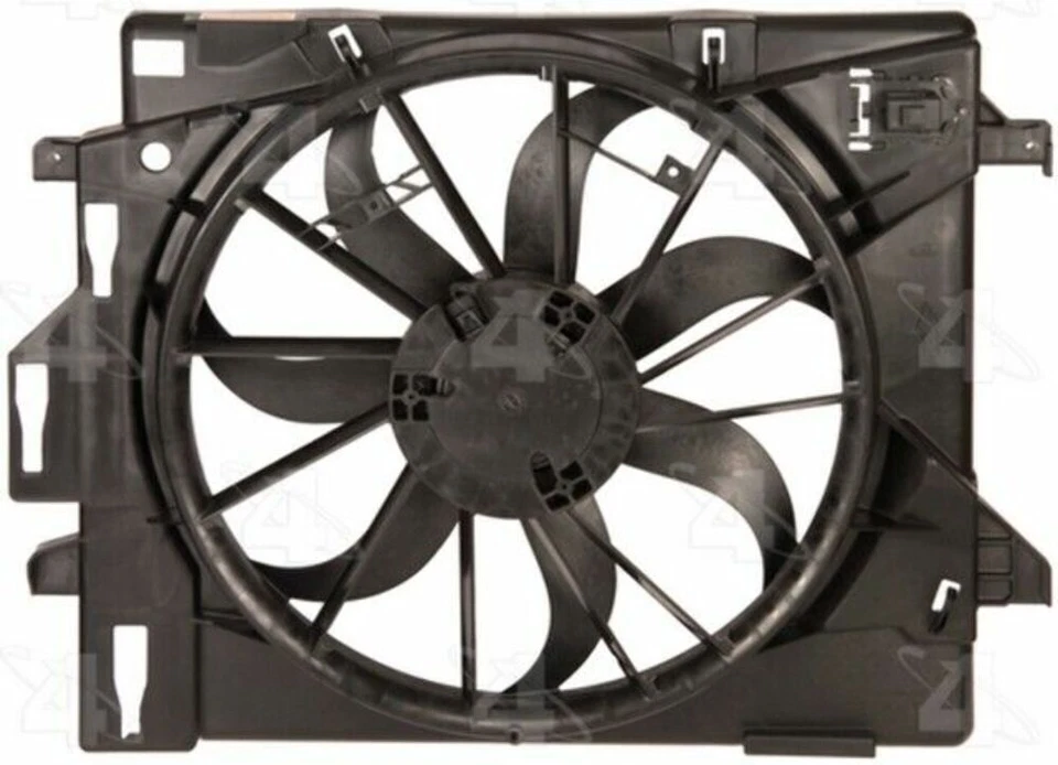 Conjunto de ventilador de refrigeración del motor Four Seasons 76014 | Auto Pieza de alta calidad, Univers Foto 4 de 4