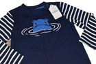 7R !WOW! NWT 2017 18-24M GYMBOREE HIPPO Knit Shirt & Pull On Pants Outfit Set — photo 3