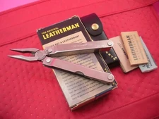 VINTAGE LEATHERMAN MULTI TOOL Never Used In Original Box      D7