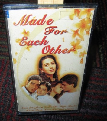 MADE FOR EACH OTHER - LOVE HITS F/ KUCH KUCH, RAJU CHACHA + MUSIC CASSETTE TAPE