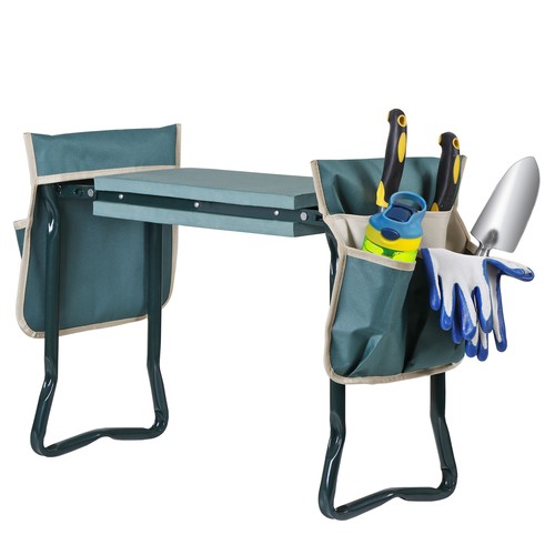 Garden Kneeler and Seat with Widen Soft Kneeling Pad Heavy Duty Garden Chair - Picture 22 of 23