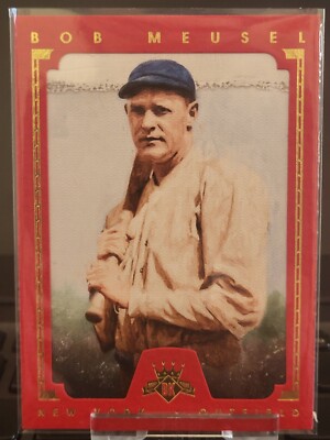 Bob Meusel New York Yankees Panini Diamond Kings Red Framed 2016 /99 Card