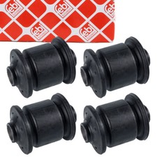 4x febi Querlenkerlager für VW TRANSPORTER T3 T4 hinten innen unten 251501131A