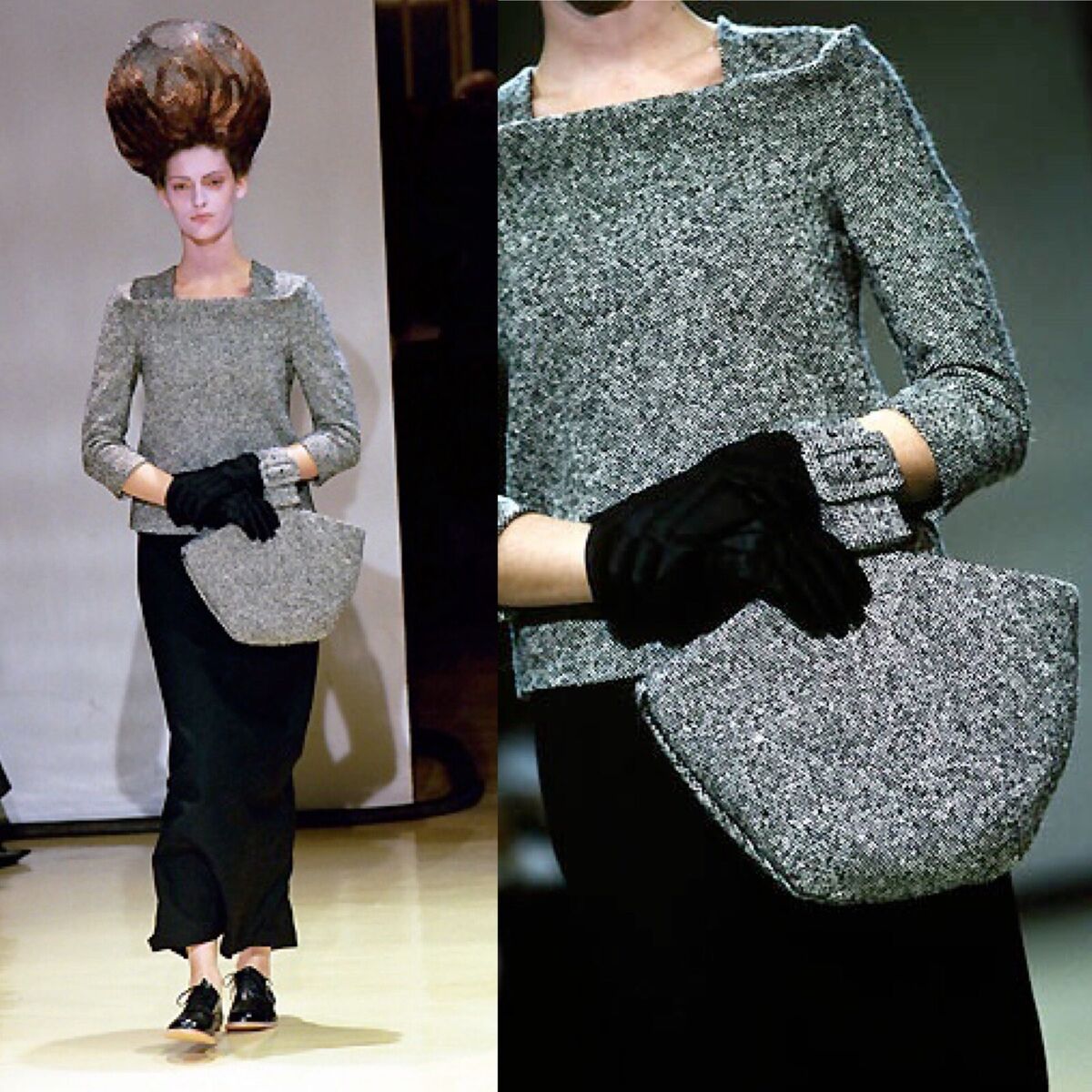 Junya Watanabe Comme Des Garcons Vintage Buckle Zip Handbag Junya Watanabe Comme Des Garcons Vintage Buckle Zip Handbag