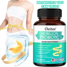 60 billion probiotics 450 mg for a healthy digestive balance