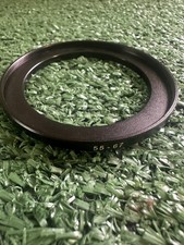 55-67mm Metal Step Up Adapter Ring 55mm Lens to 67mm Filter Converter