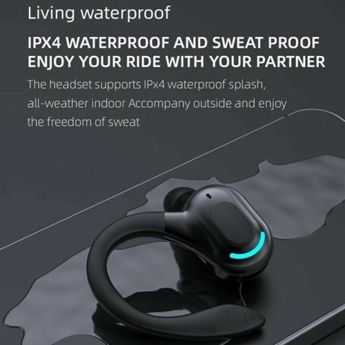Nuevos Auriculares Bluetooth 5.1 Auriculares Inalámbricos Auriculares Estéreo Auriculares Gancho para Oreja - Imagen 4 de 11