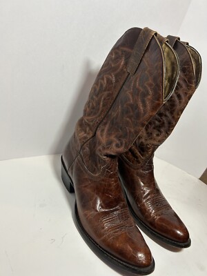 Brad Paisley Moonshine Spirit cowboy boots BBM129 Size 10D  display picture 1