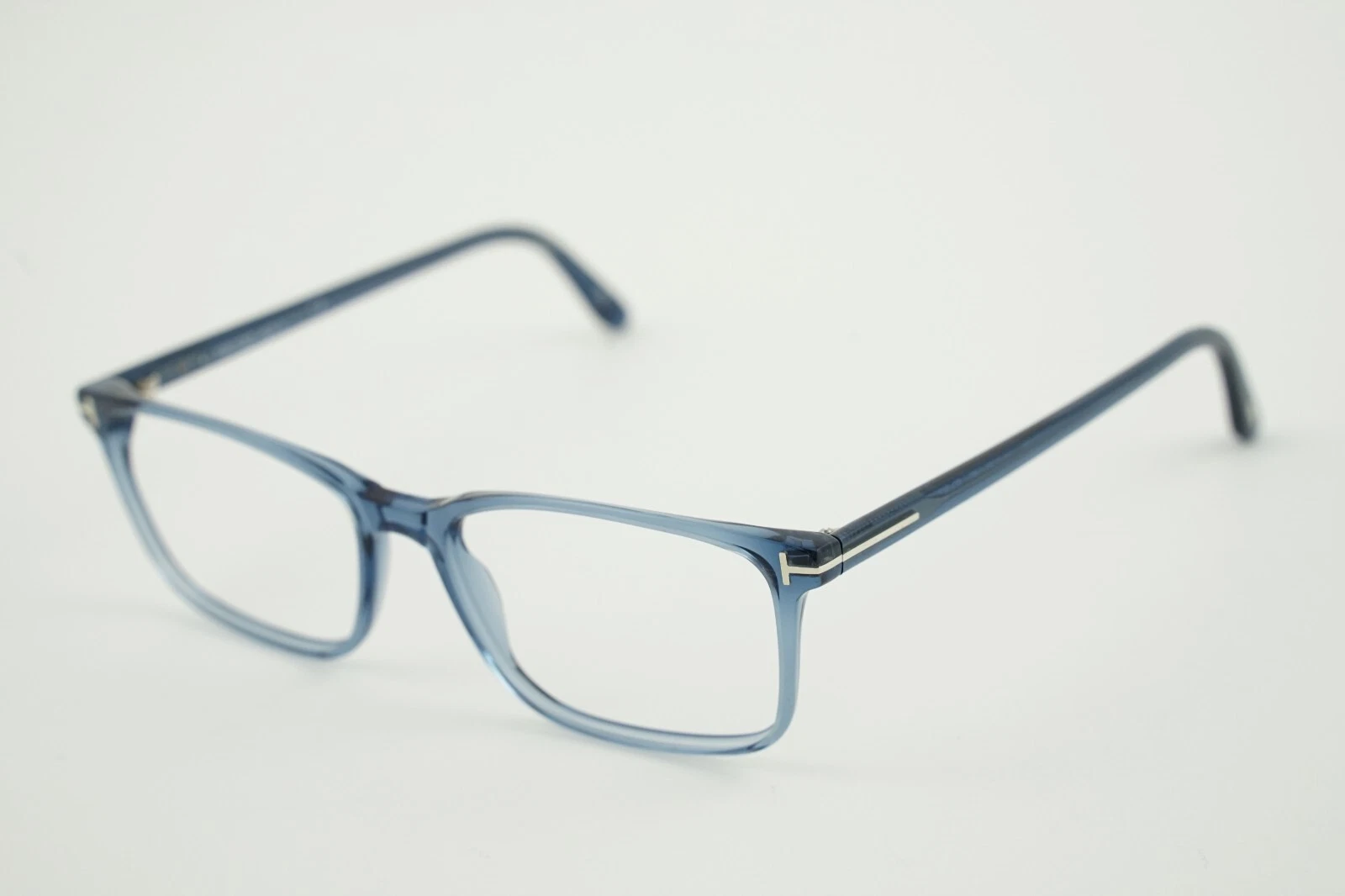 TF 5735 B 090 Tom Ford 56 17 145 Translucent Blue Eyeglasses Frames
