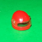 Vintage Playmobil 3437 Shell Gas Station RED MOTORCYCLE HELMET Replacement Parts