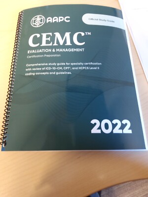 AAPC CEMC Study Guide 2022
