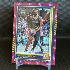 * TEAIRA MCCOWAN 66/99 Purple Laser -  2025 Panini Donruss WNBA Dallas Wings