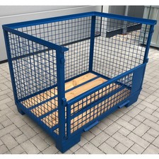 Industriebox Gitterbox Lagerbox Stapelbox Transportbox 1240x835x970mm Box massiv