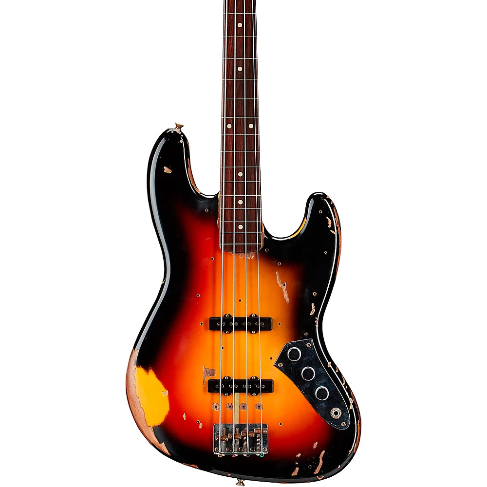 Fender Custom Shop Jaco Pastorius Tribute Relic Jazz Bass 3-