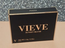 BNIB VIEVE Sunset Blush Compact PIAZZA £27 powder blusher