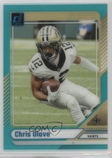 2024 Panini Clearly Donruss Teal Chris Olave #38 1cz3