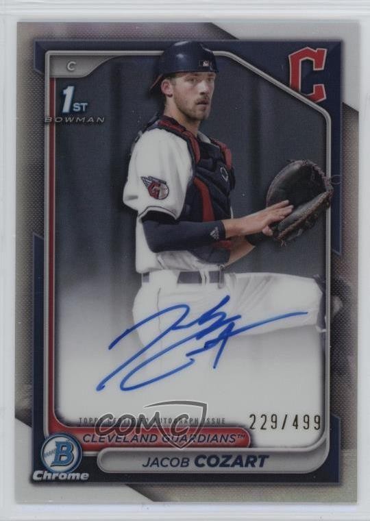2024 Bowman Draft Chrome Prospect Refractor 229/499 Jacob Cozart #CPA-JCO Auto