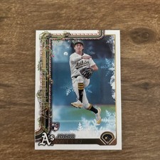 2025 Topps Holiday Jacob Wilson Rookie #H4 Athletics