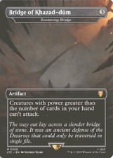 MTG Bridge Of Khazad-dum (0350) *Non-Foil* Borderless Box Topper Lord Rings NM