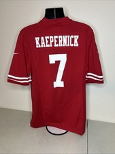 MENS NIKE SAN FRANCISCO 49ERS COLIN KAEPERNICK NFL FOOTBALL SHIRT JERSEY SIZE M