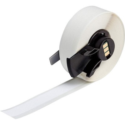 BRADY M6C-500-489 Label,1/2 in W,Indoor,White 803P88