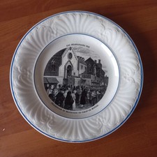 Assiette CREIL et MONTEREAU Les pèlerinages 11 LM&Cie
