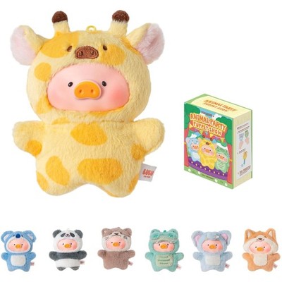 Surprise Blind Box - 6pcs Lulu The Piggy Plush Finger Puppets & Collectibles