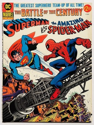 SUPERMAN VS THE AMAZING SPIDER-MAN VF/NM 1976 DC MARVEL CROSSOVER