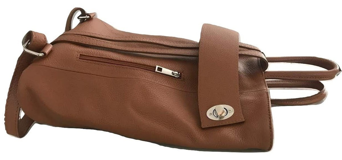 Stella Convertible Leather Backpack Purse for Women – Anti 