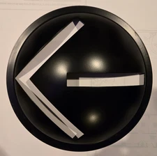 Metal Arrow Insert Traffic Signal Light Lens 12 Inch