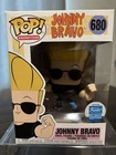 Johnny Bravo Funko Web Excl LE Animation Vaulted Funko Pop 680 With Protector