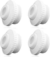 4Pcs Pool Jet Nozzles, 3/4" Pool & Spa Replacement Parts with Adjustable 1/2"...