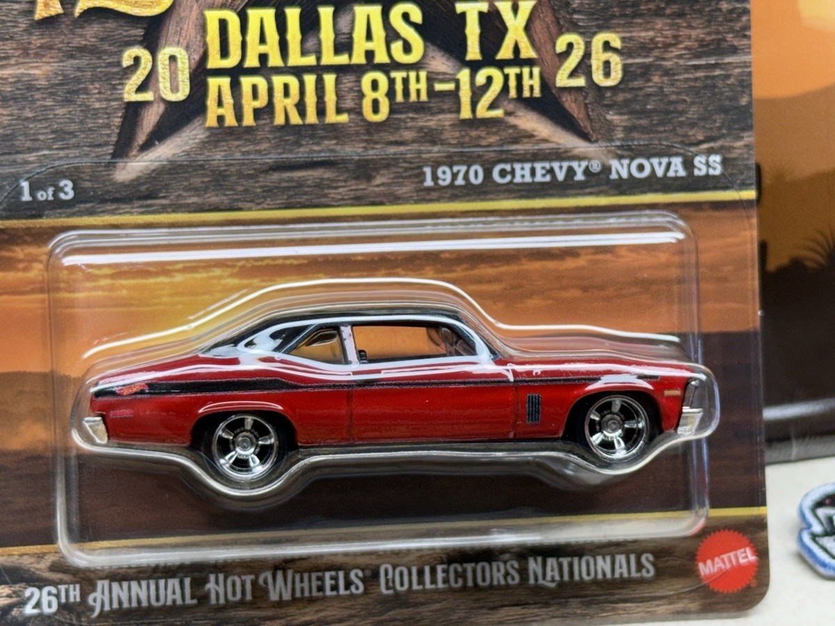 2026 Hot Wheels Dallas 26th Nationals Convention 1970 Chevy Nova