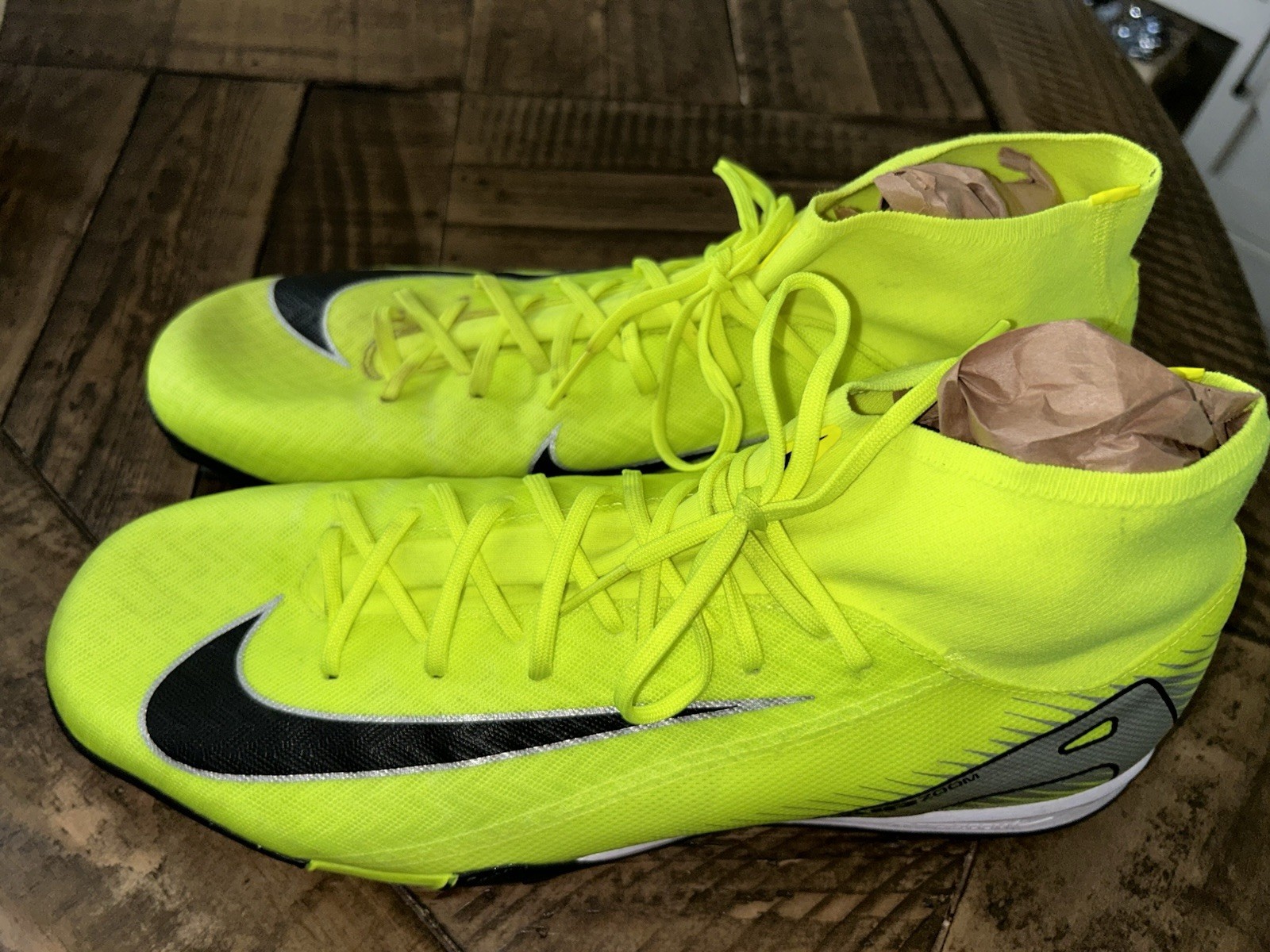 Nike Mercurial Superfly 10 Academy TF 'Volt Black' FQ8331-700 Soccer size 11 thumbnail 3