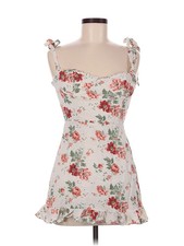 Reformation Women Ivory Cocktail Dress 8