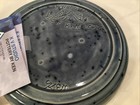 Handmade Art Pottery Garlic Grater Zester Plate Bowl 7in Diameter — photo 7