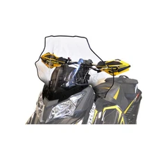 PowerMadd Cobra Clear w/BLack Fade 19 in. Tall Windshield - 13540