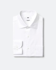 UNIQLO Super Non-Iron Slim Shirt / Semi-Wide Japan NEW