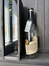 Booker's Bourbon LITTLE BOOK Chapter 7 Retrospect Empty Unrinsed Bottle Box Tag