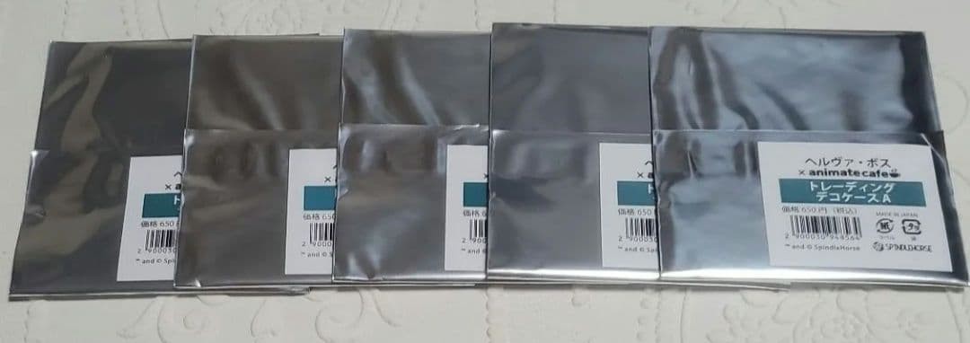 Helluva Boss Maid and Butler Animate Cafe Trading Deco Case A Set of 5 Sealed