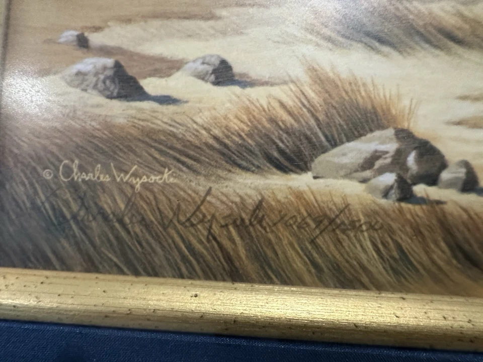 Carta de amor de Larami Charles Wysocki enmarcada firmada numerada 1069/1500 COMPRAR AHORA Foto 3 de 4