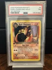 Wizards of the Coast 2000 Team Rocket Dark Charizard Holo 1st Ed PSA 7 4/82