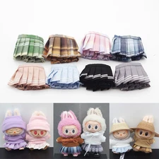 17cm Doll Clothes Women Group Uniform Set Outfit Skirt Sweater Sunglasses 