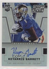 2016 Panini Prizm Collegiate Draft Picks Silver Keyarris Garrett #249 Auto i2b