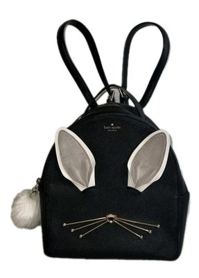 Kate Spade Hop To It Rabbit Sammi Mini Black Backpack | eBay display picture 2