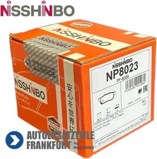 NISSHINBO Bremsbeläge HINTEN für HONDA Accord Civic Prelude