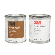 3M Scotch-Weld Epoxy Adhesive 2216, Translucent, Part B/A, 2 Quart