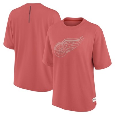 Women's Fanatics Red Detroit Red Wings Oversized Elements Raw Edge Future Ground