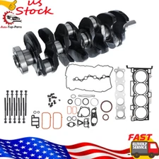 Engine Rebuild Overhaul Kit - Crankshaft & Head Gasket For Hyundai Kia 2.4L